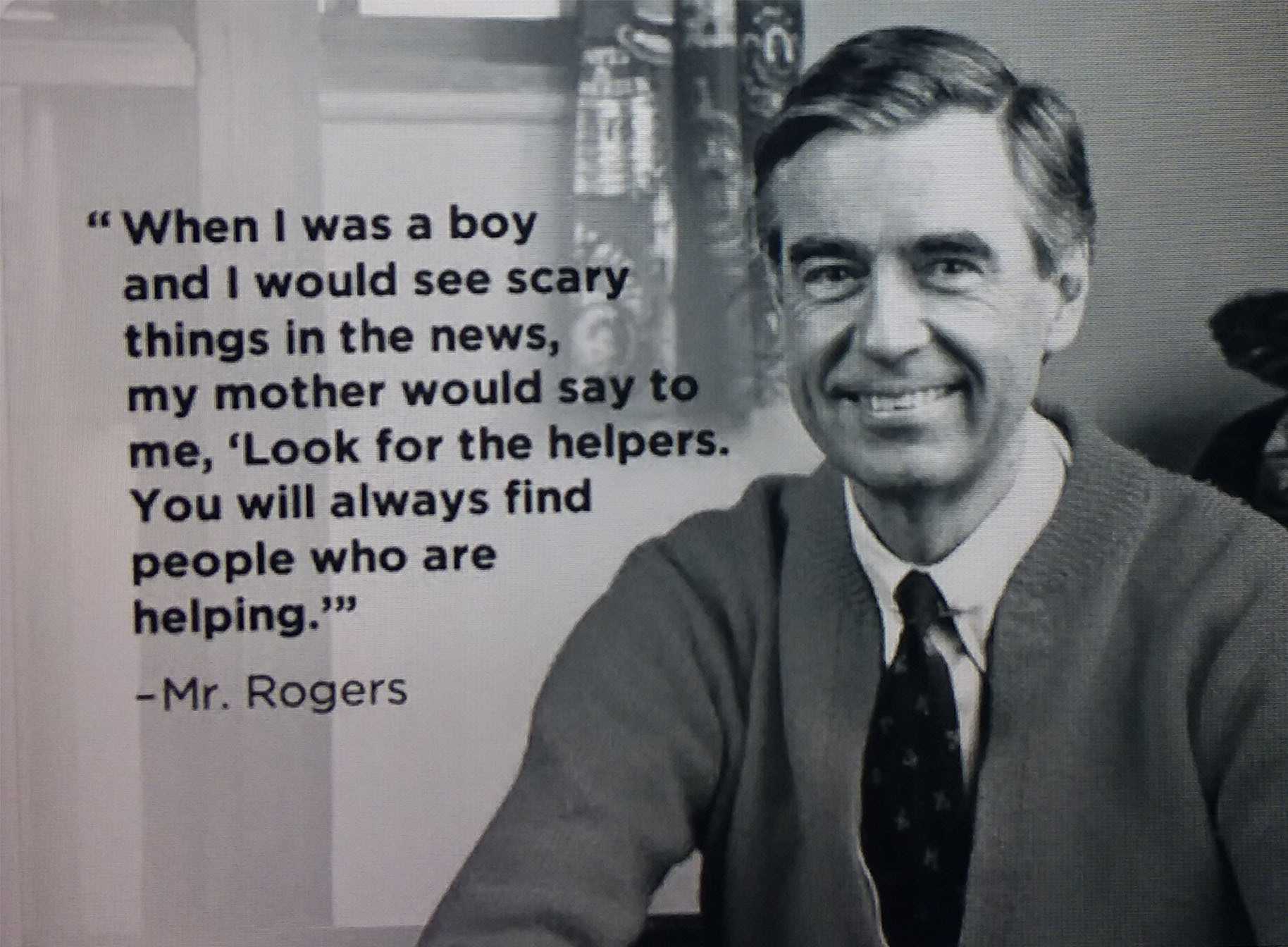Mr. Rogers Quote of Wisdom